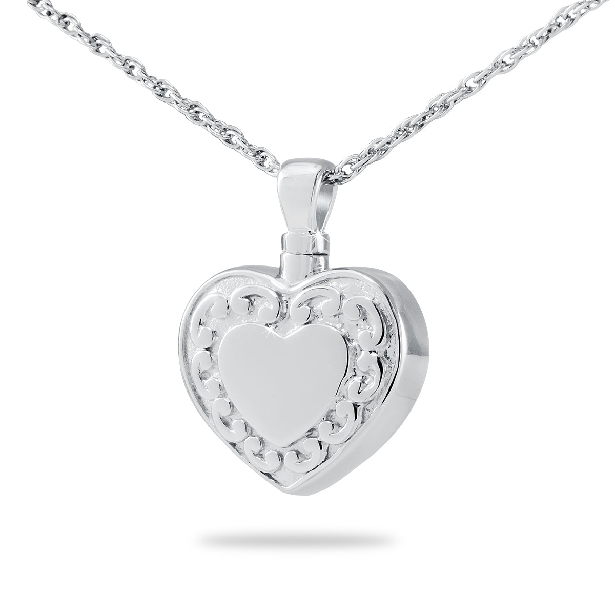 Sacred Loved Pendant Steel Keepsake